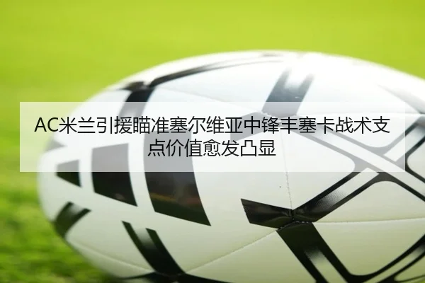 AC米兰引援瞄准塞尔维亚中锋丰塞卡战术支点价值愈发凸显（kaiyun）